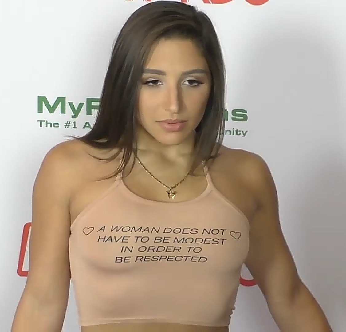Abella Danger at the 2017 AVN Awards Nomination Party at Avalon Nightclub in Hollywood