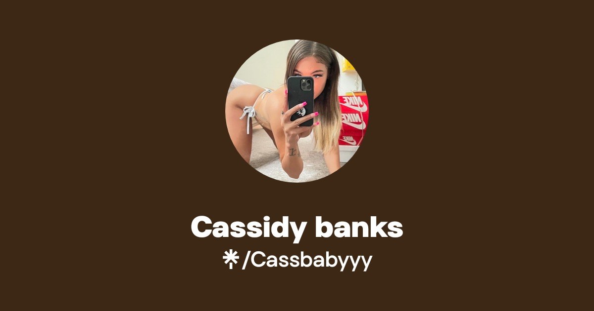 Cassidy Banks photograph